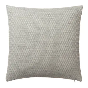 Osele Cushion Cover [Light grey melange & Off-white]