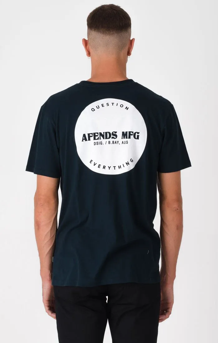 Afends Mens Dot - Standard Fit Pocket Tee