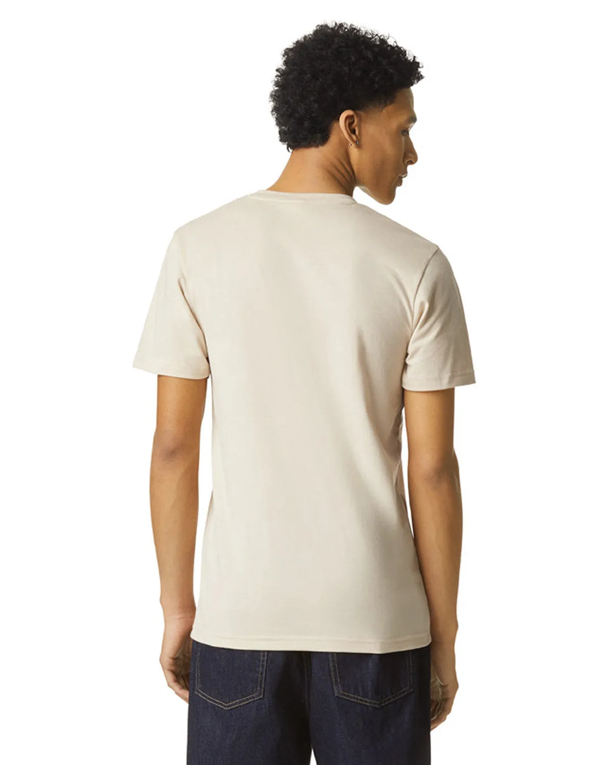 American Apparel Men's CVC Henley T-Shirt