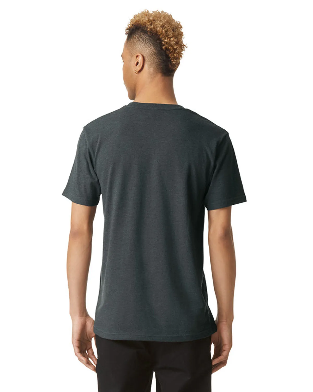 American Apparel Men's CVC Henley T-Shirt