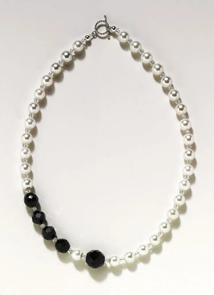 Black & White Couture Necklace