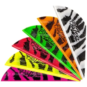 Bohning Blazer 2" Tiger Vanes (100 Pack)