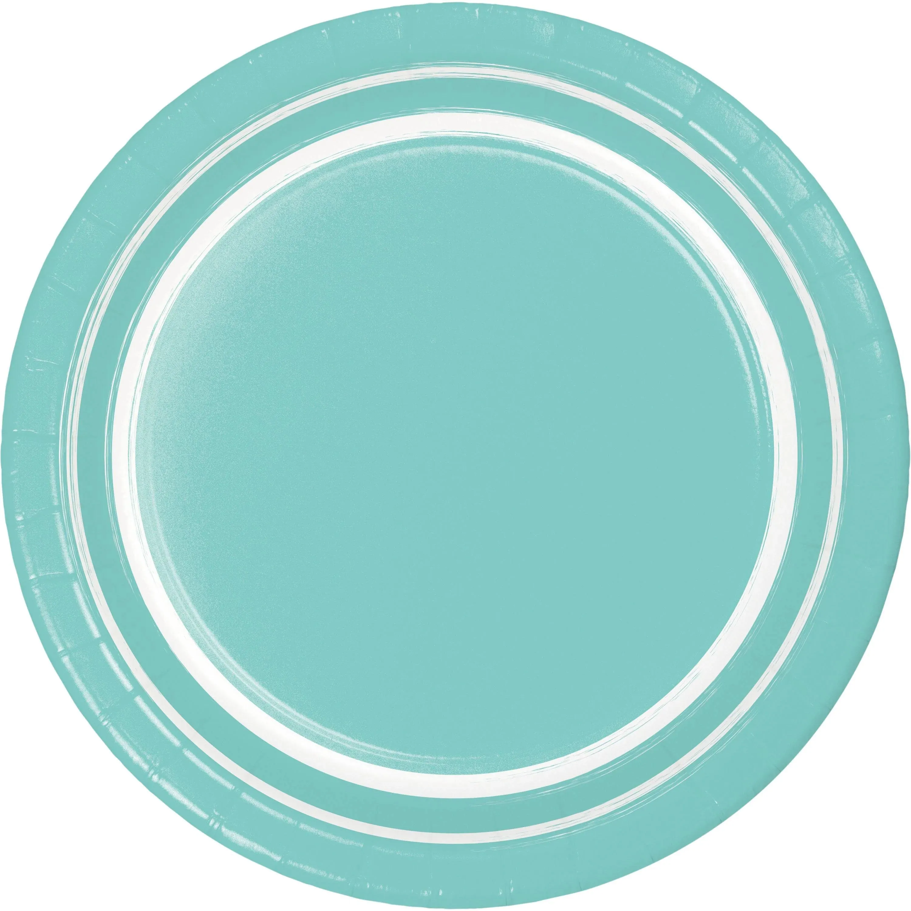 Bulk Spa Blue 10ct Sturdy Style 6.75 Inch Paper Dessert Plate (120 per Case)