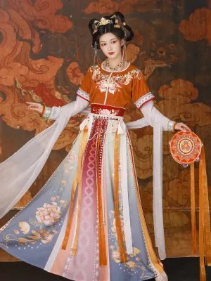 Dunhuang Fairies, Feitian Style Hanfu, Free Poet 逍遥赋