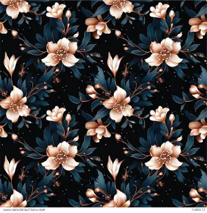 Floral 12 Vinyl Sheet/Wrap