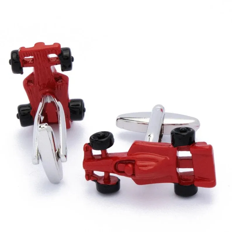 Formula 1 Race Car Cufflinks