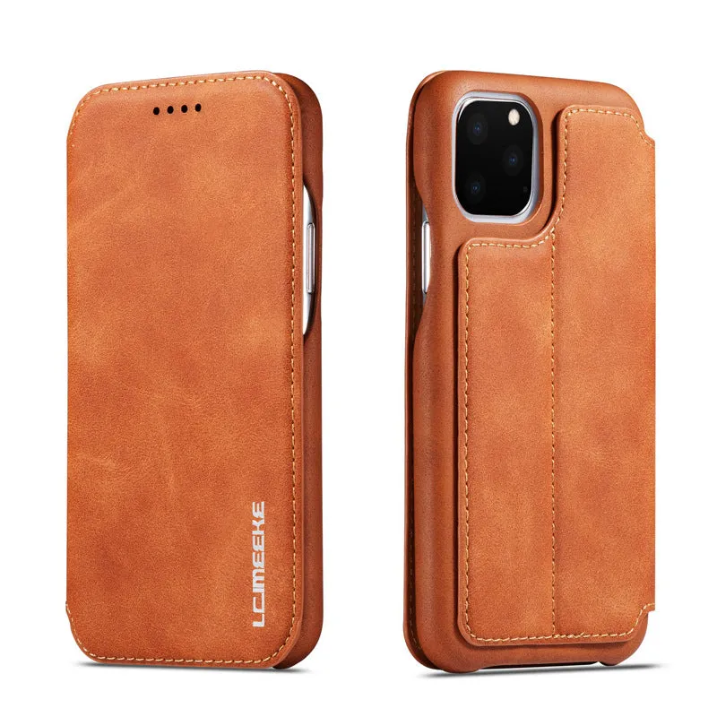 Frosted Business Phone Leather Case