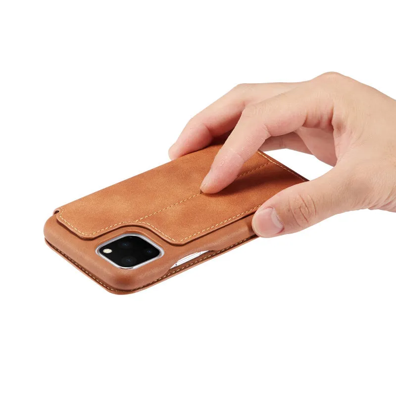 Frosted Business Phone Leather Case