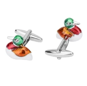 Mallard Duck Cufflinks