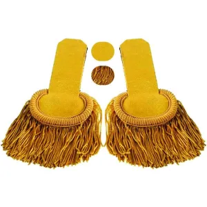 Military Uniform Epaulette Pair with Fringed