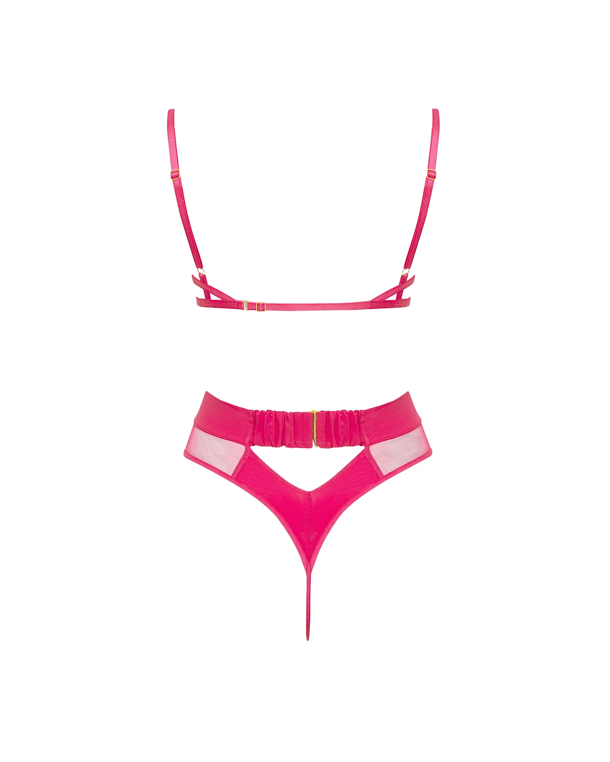 Orla Wired Body Fuchsia Pink