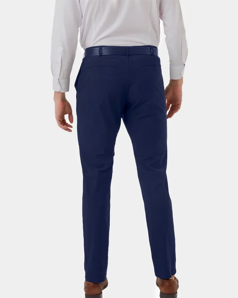 Prodigy Tapered Navy Blue Dress Pants