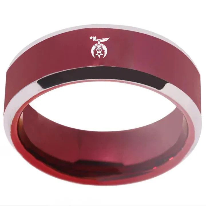 Shriners Ring - Red Color