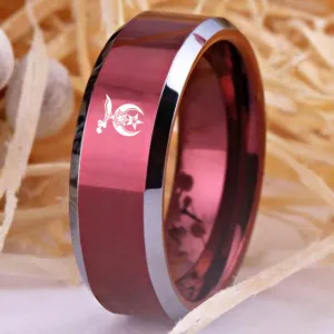 Shriners Ring - Red Color