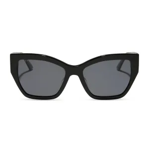 VIVIENNE - BLACK   GREY   POLARIZED SUNGLASSES