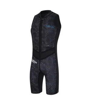 2025 Wing Pro Edition Keenan Derry Barefoot Suit - Stylish Blue Performance Swimwear